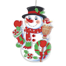 Charger l'image dans la galerie, Peinture diamant de noël 5D suspendue lampe suspendue en strass