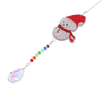 Charger l'image dans la galerie, DIY Diamant Peinture Décoration De Noël Pendentif En Cristal