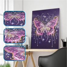 Charger l'image dans la galerie, Cristal Strass - Papillon 30x40CM
