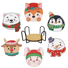 Charger l'image dans la galerie, Vie Marine/Plage/Disney/Football/Animé-Tasse sous-verre ronde en bois