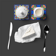 Charger l'image dans la galerie, Caboteur en bois carré de peinture de Diamant de 6pcs Avec 1 support de stockage