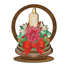 Charger l'image dans la galerie, DIY Ornement de Noël en bois avec peinture en cristal et diamant