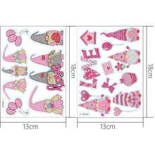 Charger l'image dans la galerie, 2pcs Noël DIY Diamant Dessin Autocollants