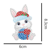 Charger l'image dans la galerie, 5 pièces/ensemble Double face noël diamant peinture bricolage suspendus pendentif arbres décoration