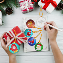 Charger l'image dans la galerie, 10pcs / set DIY Diamant Peinture Décoration Pendentifs Arbre De Noël / Halloween