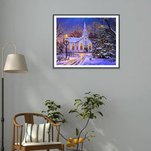 Charger l'image dans la galerie, Maison d’éclairage - diamant rond complet - 40x30cm