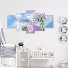 Charger l'image dans la galerie, Pissenlit 5pcs - diamant rond complet - 95x45cm