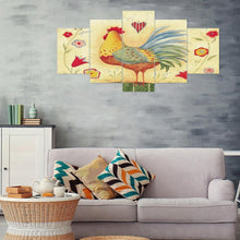 Charger l'image dans la galerie, Coq 5pcs - diamant rond complet - 95x45cm