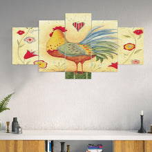 Charger l'image dans la galerie, Coq 5pcs - diamant rond complet - 95x45cm