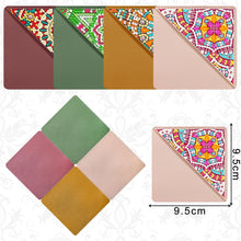 Charger l'image dans la galerie, 4 pièces/ensemble Mandala coin signets