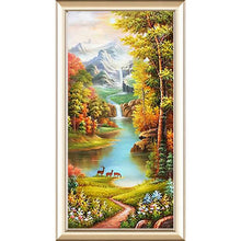Charger l'image dans la galerie, Paysage - peinture complète de diamant - 85x45cm