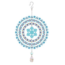 Charger l'image dans la galerie, Carillon à vent en diamant suspendu pour fenêtre de Noël/coeur