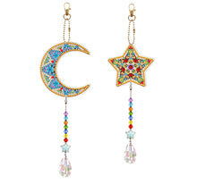 Charger l'image dans la galerie, DIY 5D Diamond Double fenêtre latérale suspendue