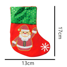 Charger l'image dans la galerie, 3pcs Bas de Noël pendants pendentifs