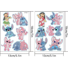 Charger l'image dans la galerie, 2pcs DIY Diamant Peinture Dessin Animé Autocollants