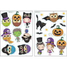 Charger l'image dans la galerie, 2pcs Halloween DIY Diamant Dessin Autocollants