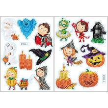 Charger l'image dans la galerie, 2pcs Halloween DIY Diamant Dessin Autocollants