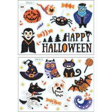 Charger l'image dans la galerie, 2pcs Halloween DIY Diamant Dessin Autocollants