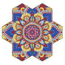 Charger l'image dans la galerie, 7 pièces/ensemble-ciel de nuit-en bois Diamond Coaster