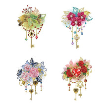 Charger l'image dans la galerie, Fleur-Peinture diamant spéciale partielle-30x40cm