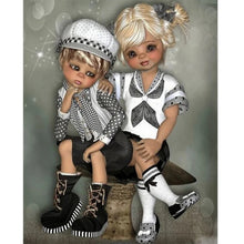 Charger l'image dans la galerie, Fille unique-peinture diamant pleine