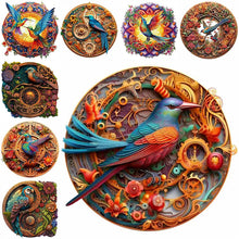 Charger l'image dans la galerie, Hummingbird-Full Round Diamond Painting-35x35cm