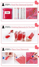 Charger l'image dans la galerie, Gouttelettes d'eau Flower-Full Drill Diamond Painting