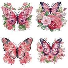 Charger l&#39;image dans la galerie, Papillon-Partiel Spécial  Diamond Painting-30x30cm
