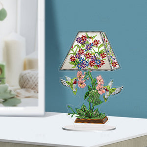 Fleur Aigle Colibri-Single Side Drill-Acrylic Diamond Desktop Ornement