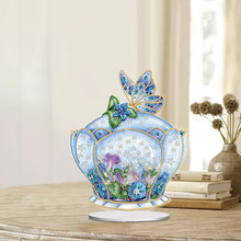Charger l&#39;image dans la galerie, Fleur Aigle Colibri-Single Side Drill-Acrylic Diamond Desktop Ornement
