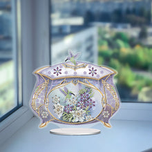 Charger l&#39;image dans la galerie, Fleur Aigle Colibri-Single Side Drill-Acrylic Diamond Desktop Ornement
