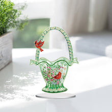 Charger l&#39;image dans la galerie, Fleur Aigle Colibri-Single Side Drill-Acrylic Diamond Desktop Ornement
