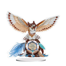 Charger l&#39;image dans la galerie, Fleur Aigle Colibri-Single Side Drill-Acrylic Diamond Desktop Ornement
