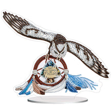 Charger l&#39;image dans la galerie, Fleur Aigle Colibri-Single Side Drill-Acrylic Diamond Desktop Ornement
