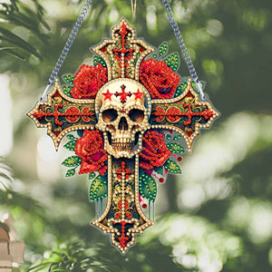Pendentif papillon-simple face-diamant