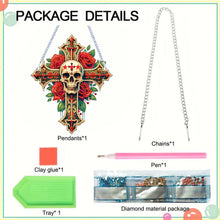Charger l&#39;image dans la galerie, Pendentif papillon-simple face-diamant
