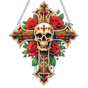 Pendentif papillon-simple face-diamant