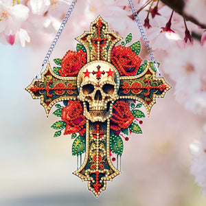 Pendentif papillon-simple face-diamant