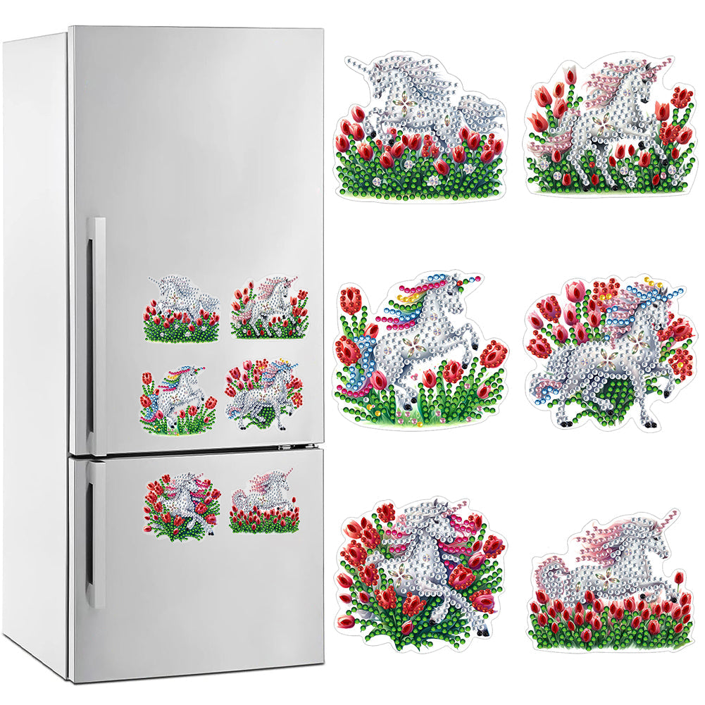 Réfrigérateur aimanté peinture animal-diamant