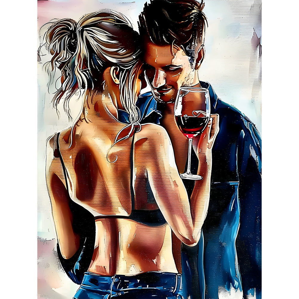 Couple- Diamond Painting-30x40cm