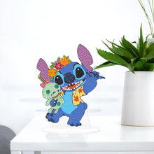 Charger l&#39;image dans la galerie, Stitch-Foret unilatéral- Diamant Ornement
