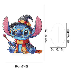 Stitch-Foret unilatéral- Diamant Ornement