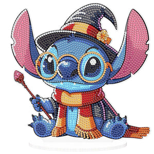 Stitch-Foret unilatéral- Diamant Ornement