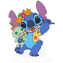 Charger l&#39;image dans la galerie, Stitch-Foret unilatéral- Diamant Ornement
