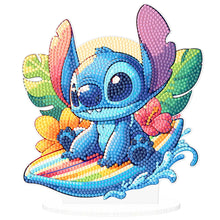 Charger l&#39;image dans la galerie, Stitch-Foret unilatéral- Diamant Ornement
