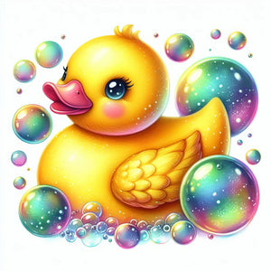 Canard- Square Diamond Painting-40x40cm