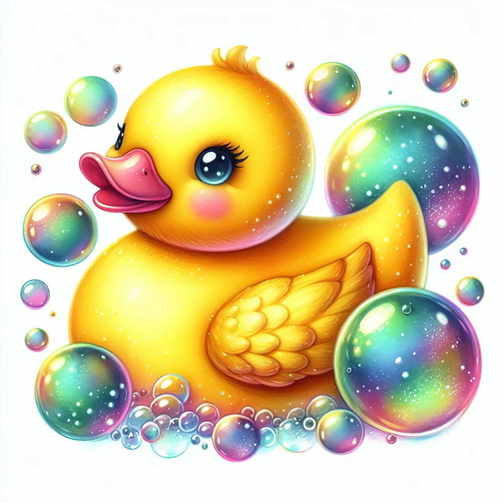 Canard- Square Diamond Painting-40x40cm