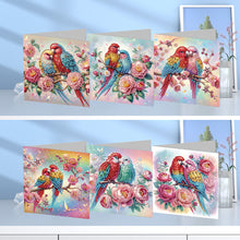 Charger l&#39;image dans la galerie, 6/8/12Pcs/Set Cartes de vœux de Noël en diamant
