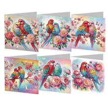 Charger l&#39;image dans la galerie, 6/8/12Pcs/Set Cartes de vœux de Noël en diamant

