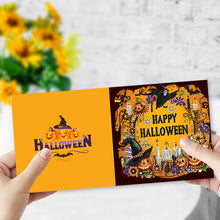 Charger l&#39;image dans la galerie, 5/6Pcs/Set Halloween-Cartes de vœux au diamant
